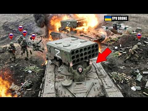 Ukrainian Drone Spots $15M Russian TOS-1A In Belgorod - Instant Wipeout...!