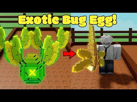 I Opened NEW Exotic Bug Eggs In Grow a Garden!
