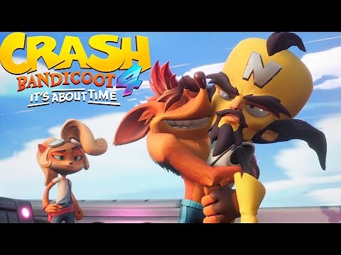 Crash Bandicoot 4: It's About Time - All Cutscenes Full Movie HD