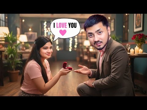 SHE PROPOSED ME!!🌹prank gone wrong😲 | PROPOSED PRANK ON ME