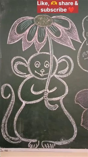 🫶Welcome to the All PTM for Chalk blackboard decoration #blackboard #shortvideo #chalkart #ytshorts