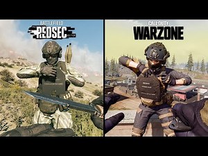 Battlefield Redsec vs Call of Duty Warzone - Details & Gameplay Comparison