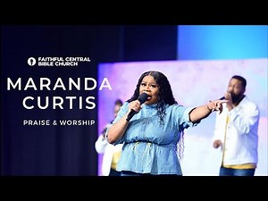 Maranda Curtis leads Praise and Worship in Los Angeles