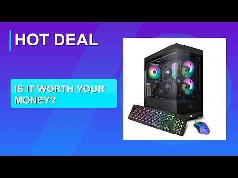 iBUYPOWER Y40 Black Gaming PC Computer Desktop Review