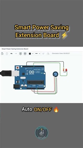 ⚡ Bijli Bachao Smart Board | Arduino Project | Electro Ustaad #shorts