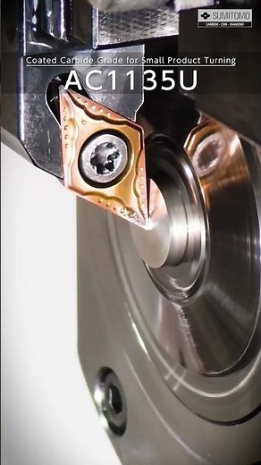 [AC1135U] Coated Carbide Grade for Small Product Turning 小型・自動旋盤用コーテッド超硬材種
