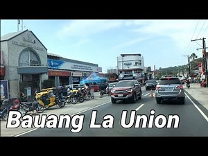 Bauang La union Drive video Street Views in the Philippines