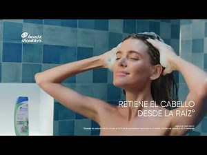Head & Shoulders Anti-caída' con textura de gel y romero