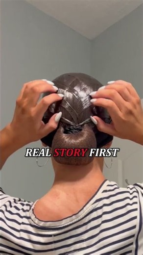 Why Are They Gluing Their Hair? 😨 #shorts #viral