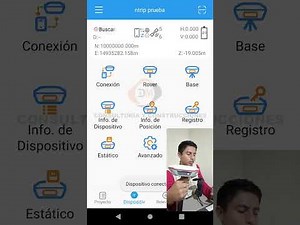 ¿Cómo iniciar un levantamiento topográfico con el método NTRIP?