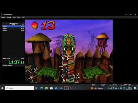 Crash Bandicoot Speedrun Any% in 55:07