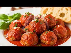 ALBONDIGAS con Salsa ¡TIERNAS y JUGOSAS!😋