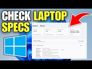 How To Check Laptop Specs in Windows