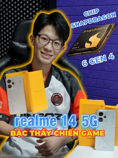 Trải nghiệm Chip Snapdragon 6 Gen 4 trên realme 14 5G