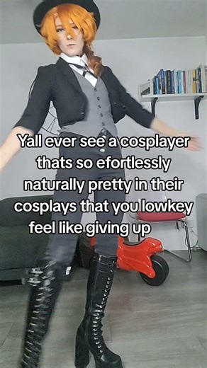 some of yall r too pretty #bsd #chuuyanakahara #cosplay #bungostraydogs #chuuya