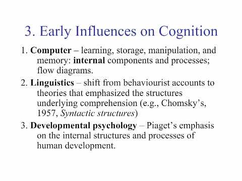 A brief history of cognitive psychology