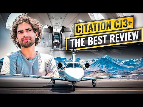CJ3+ with active winglets | Over 2000 nautical Miles in a Single Pilot Citation Jet