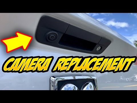 DIY Backup Reverse Camera Replacement for Ram Pickup Truck