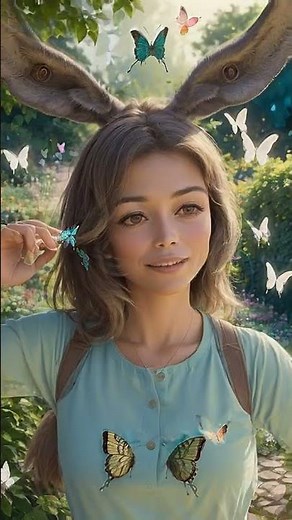 Girl Transformation in Anthro Donkey Animal TF 1 Fantasy Art #shorts