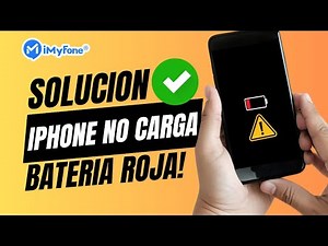 iPhone no carga y solo muestra batería roja 🔋【Solución definitiva】