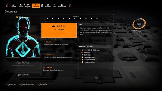 The Division 2 Week 10 Manhunt guide: Scout 10 objectives and solutions