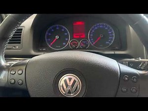 How to reset the service light of the Volkswagen Golf 5