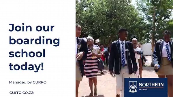 Why choose Northern Academy boarding school? 🏠 ⭐ Primary school: two boarders per room ⭐ High school: open-plan dorms and matrics have four boarders per room. ⭐ Comfortable learning areas ⭐ Laundry and housekeeping facilities ⭐ Fun activities every second weekend ☎️ To join the Northern Academy family contact us today. 087 087 7668 (primary school) or 087 087 7644 | 087 087 7645 (high school) | admin@northernacademy.co.za 👉 Visit our website for more information: https://www.curro.co.za/school