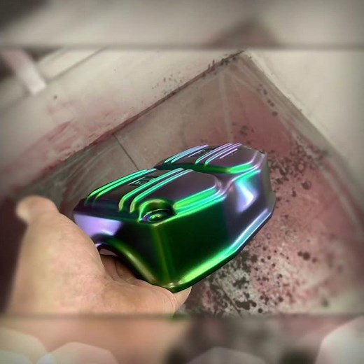 Testing KP Pigments Hypershift Pearl Additives. Wild color shifts!