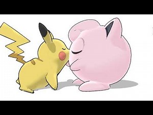 Pikachu and Jigglypuff Kissing Test