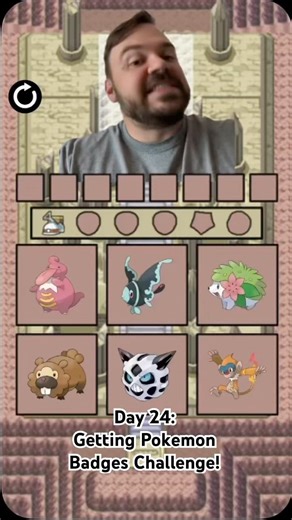 Day 24: Getting Pokemon Badges Challenge! #pokemon #anime