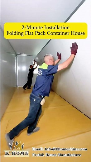 2025 Hot Sale Folding Flat Pack Container House! 🔥 #containerhouse