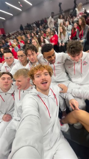 @ohiostatemgym 🤝 @ohiostatewgymnastics #GoBucks | Ohio State Buckeyes