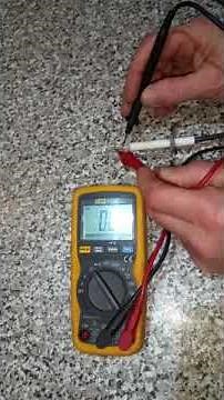 Testing ionisation probes and ignition electrodes.