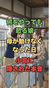 小言ばかりの娘が隠していたまさかの真実