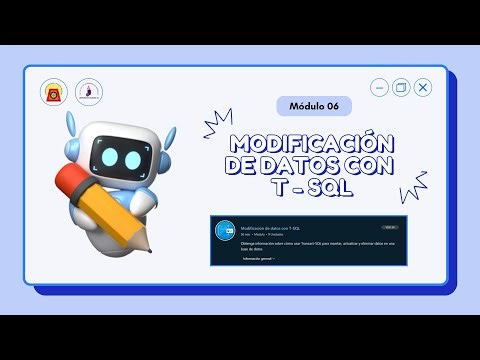 ✏️ Módulo 06: Modificación de Datos con T-SQL 💾