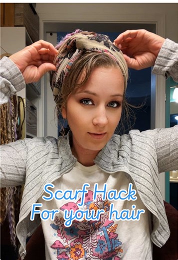 Essential Scarf Hack for Stylish Hair Updos