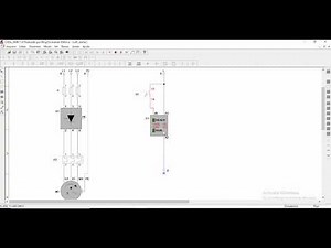 Partida de motor elétrico com Soft Starter no CADe SIMU