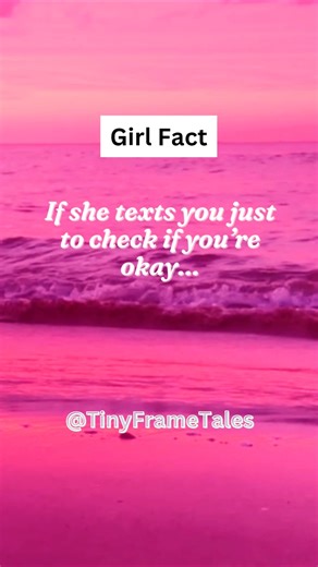 If She Texts Just to Check If You're Okay… It Means This ❤️ #shorts