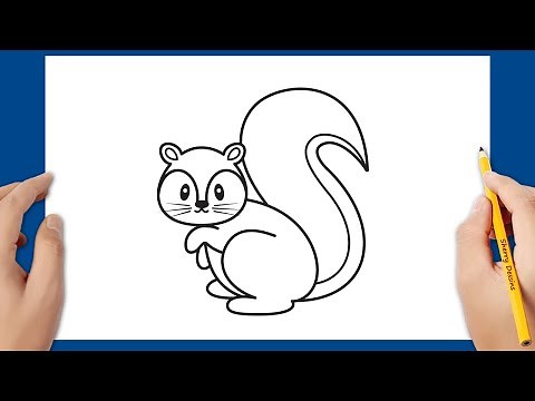Comment dessiner un écureuil