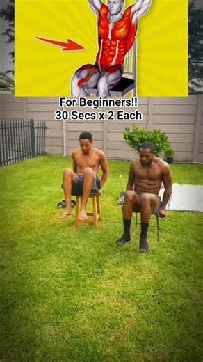 For Beginners: Easy Chair Workouts at Home 🔥