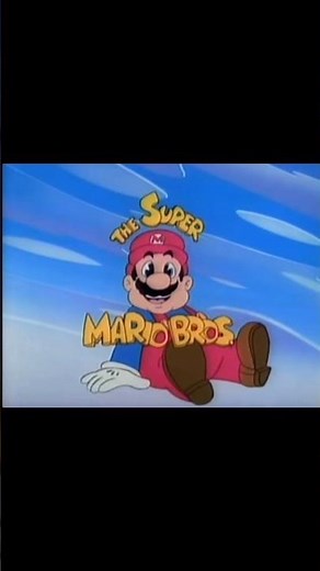 The Super Mario Bros Super Show Intro #genx #cartooncharacter #supermariobros #nostalgia