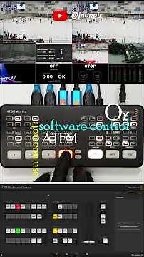 ATEM Mini Pro Switching #blackmagicdesign #atemminipro #switching