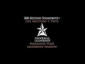 Managing Your Leadership Shadow