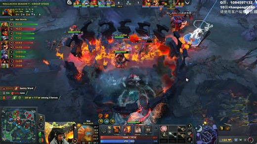 VG团战零换四碾压XG溃败