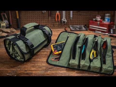 Easy Roll-Up Tool Bag ✂️ | Quick Tutorial + Free Pattern Measurements