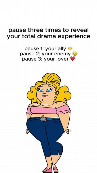 Pause to Reveal Your Total Drama Experience