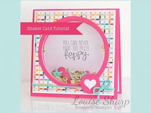 Shaker Card Tutorial