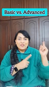 Basic Vs Advanced English Vocabulary #english #easyenglisheveryday