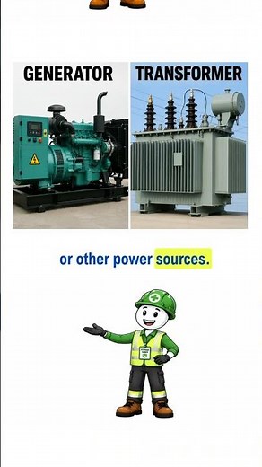 Generator vs Transformer | Know the Difference ⚡