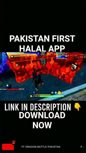 PAKISTAN || FIRST HALAL TOURNAMENT APP || FF DRAGON BATTLE